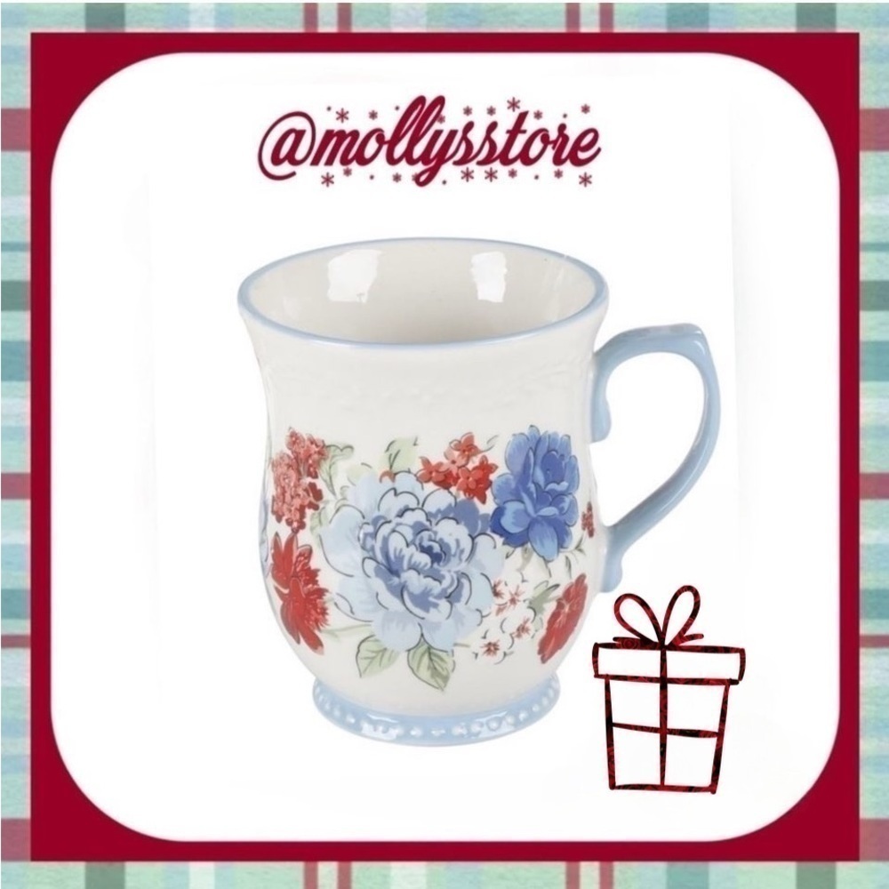 🩷 New The Pioneer Woman Classic Charm 17-Ounce Mug, Qty 1 - Picture 5 of 7